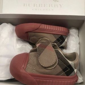 Authentic Baby Burberry shoes Size 3 or UK 17